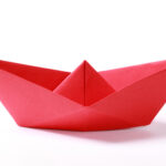 barco de origami