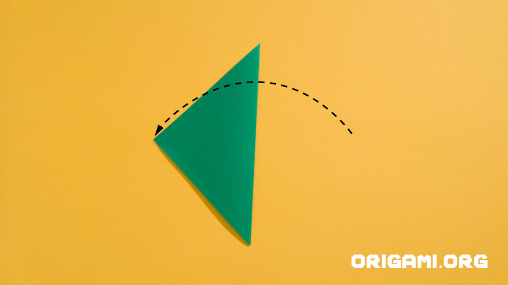 Yoda origami passo 2
