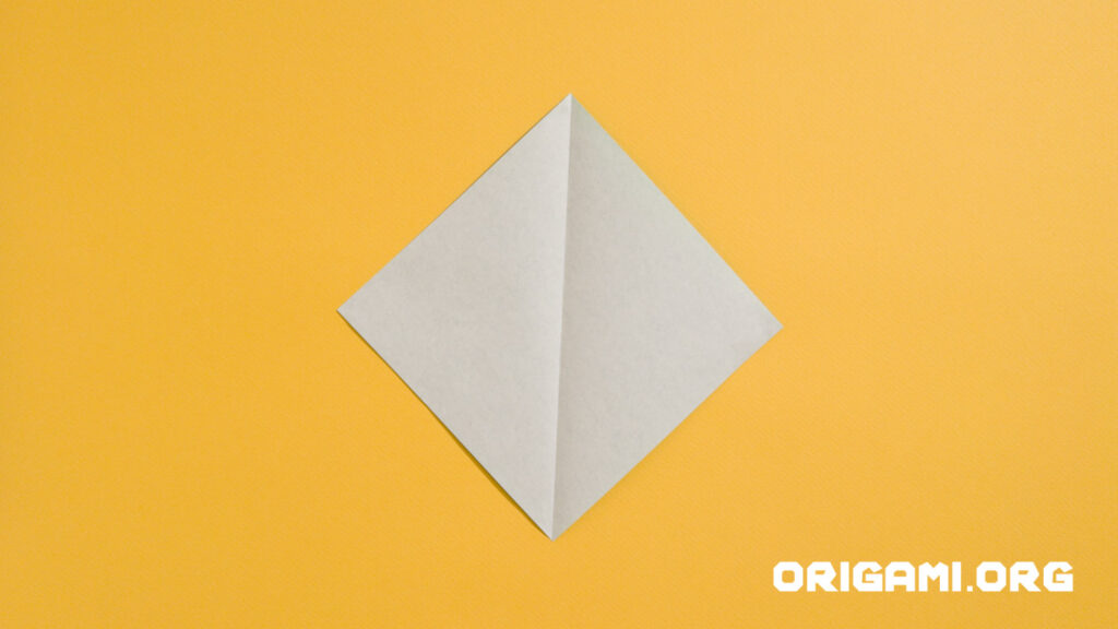 Yoda origami passo 3