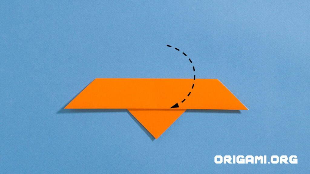 origami bird step 3