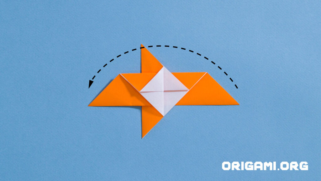origami bird step 7