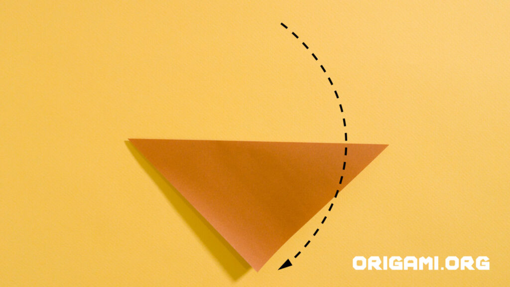 Origami Hund Schritt 2