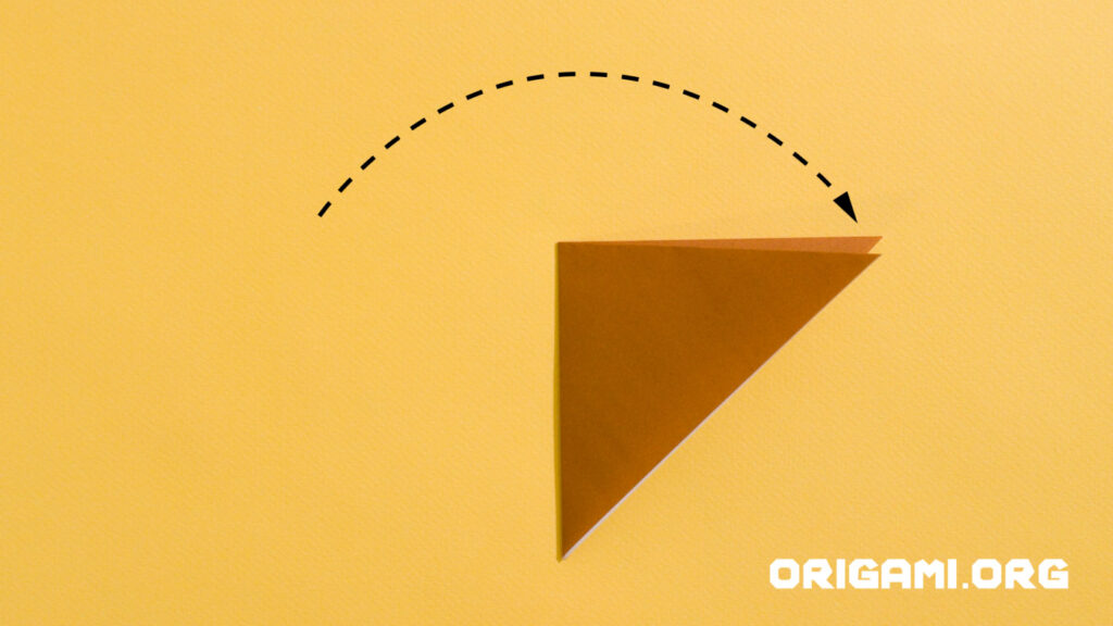 chien en origami étape 3