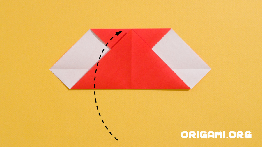 Coração de Origami Etapa 7
