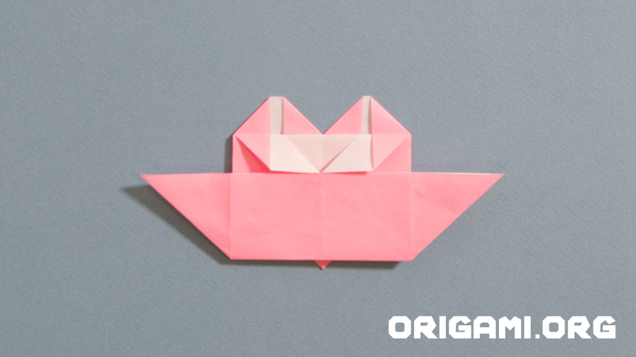 Origami Heart with Wings step 27