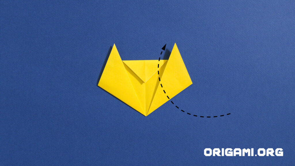 Origami Katze Schritt 7