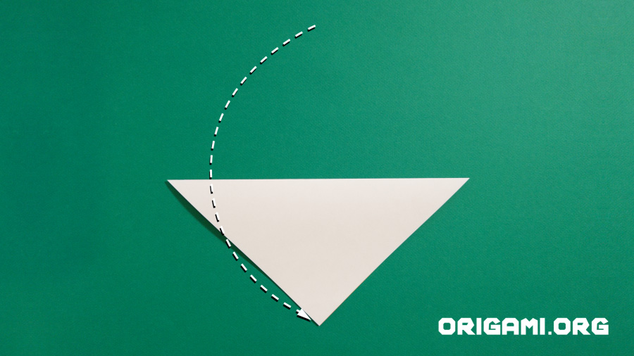 Hibou Origami étape 2