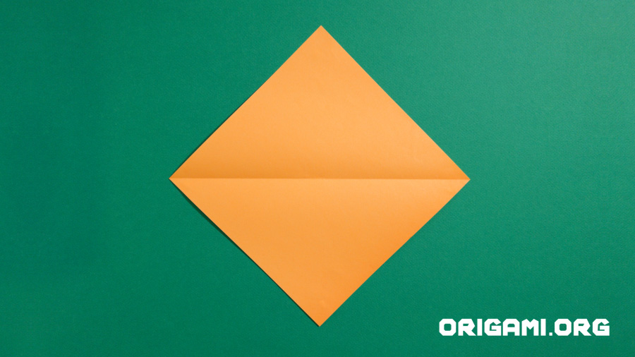 Coruja de Origami Etapa 3