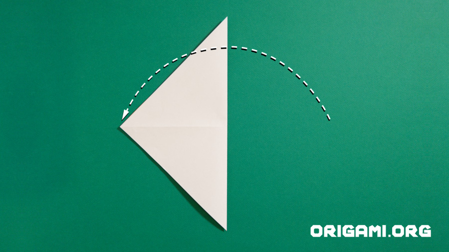 Origami Eule Schritt 4