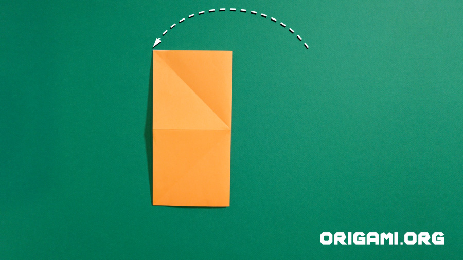 Coruja de Origami Etapa 9