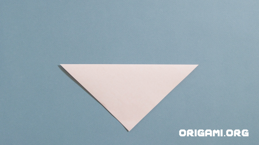Caixa de estrelas de origami Etapa 2