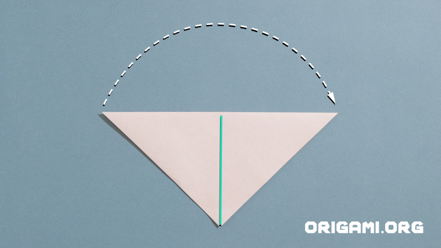 Caixa de estrelas de origami Etapa 3