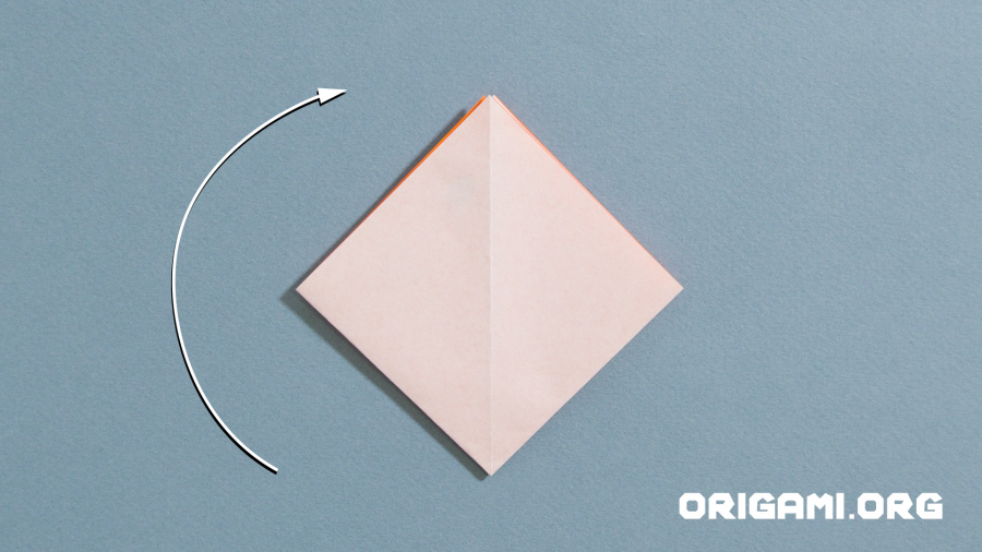Caixa de estrelas de origami Etapa 10