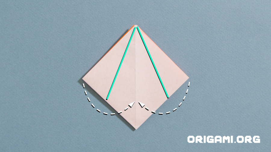 Origami Star Box Schritt 11