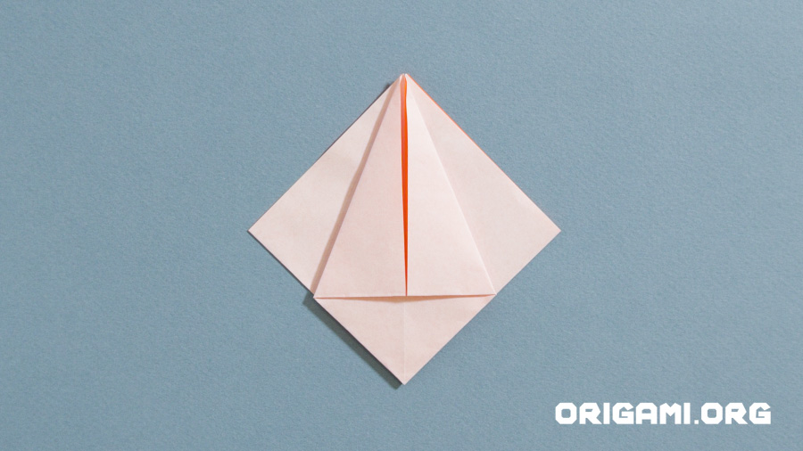 Caixa de estrelas de origami Etapa 12