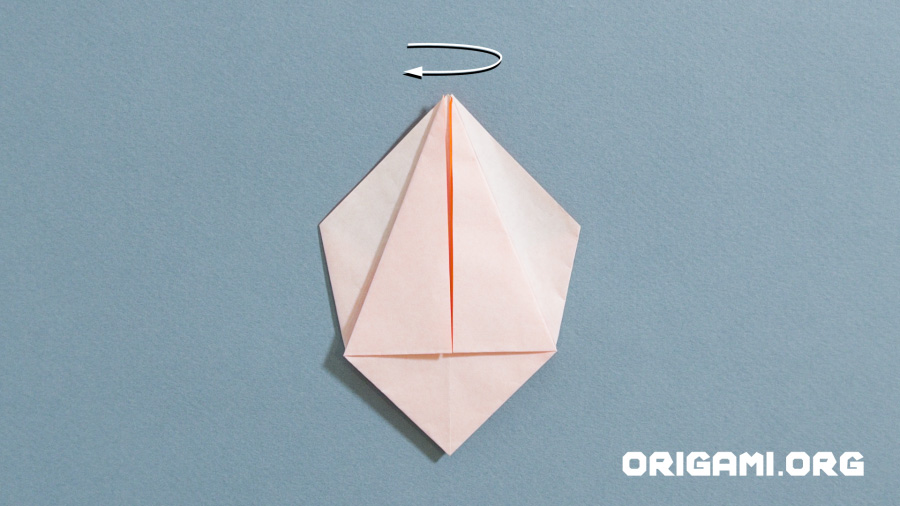 Origami Star Box Step 22