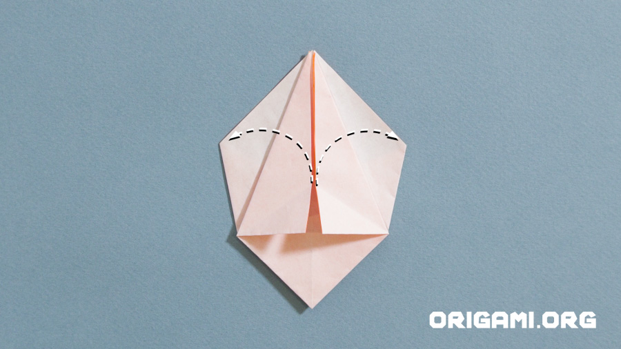 Origami Star Box Step 25