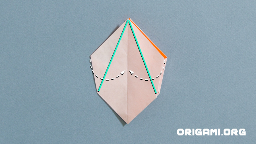 Origami Star Box Step 28