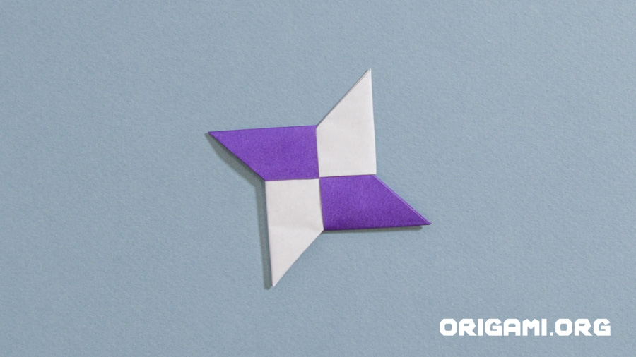 Origami Ninja Star finished