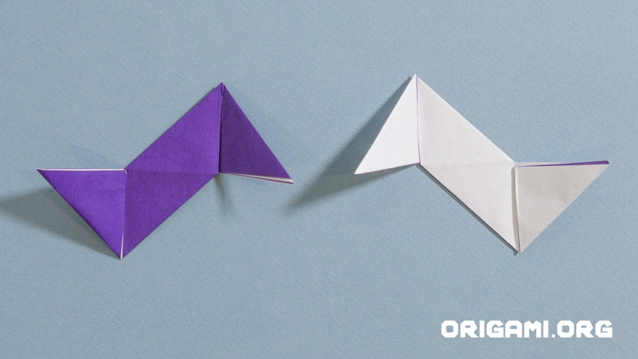 Origami Ninja Star étape 15