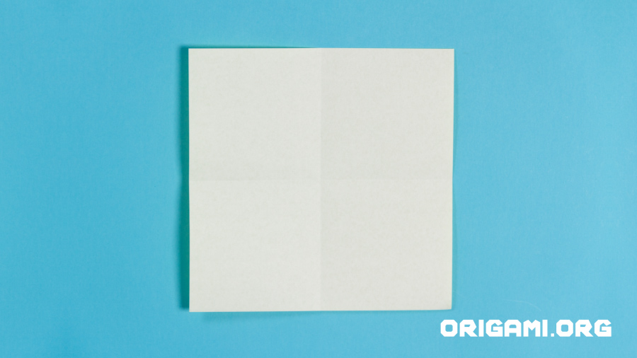 Girassol de Origami Etapa 5
