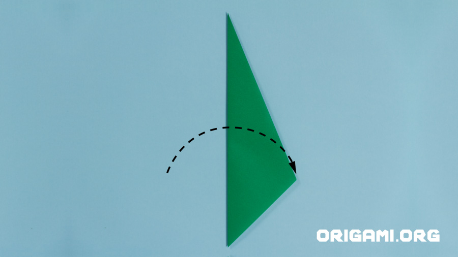 Origami-Tulpe Schritt 12