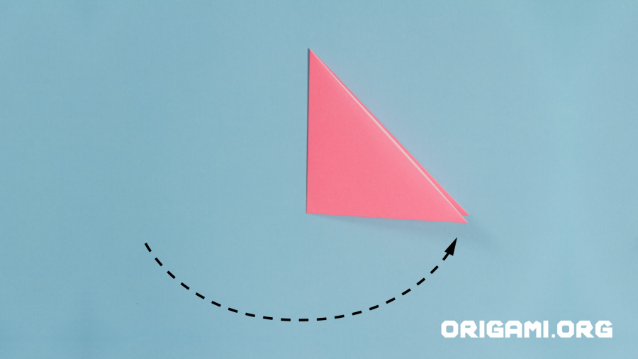Origami-Tulpe Schritt 3