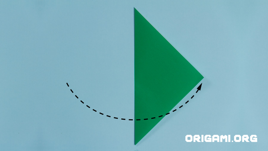 Origami-Tulpe Schritt 9