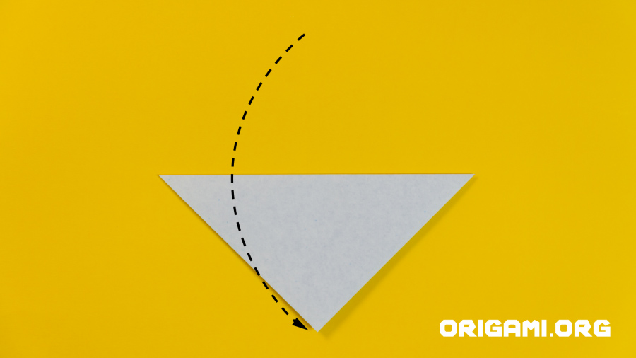 Origami-Kranich Schritt 2