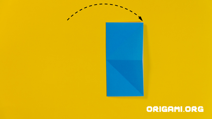 Origami-Kranich Schritt 9