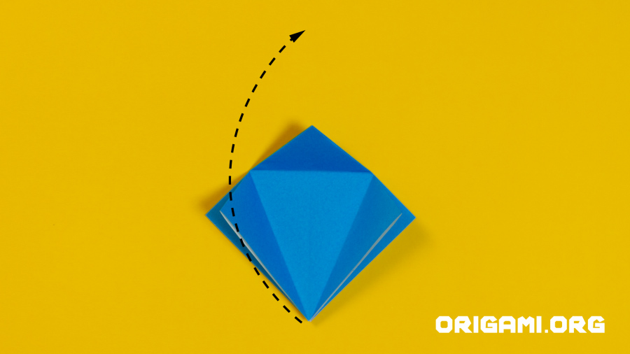 Grue en origami, étape 20