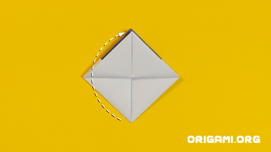 Bateau en origami étape 12