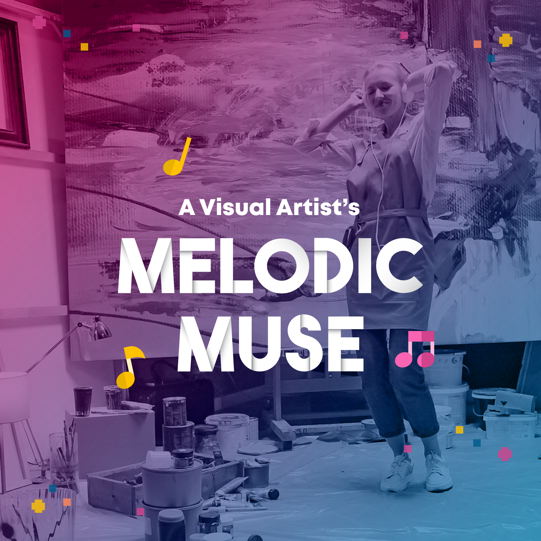A visual artist's melodic muse