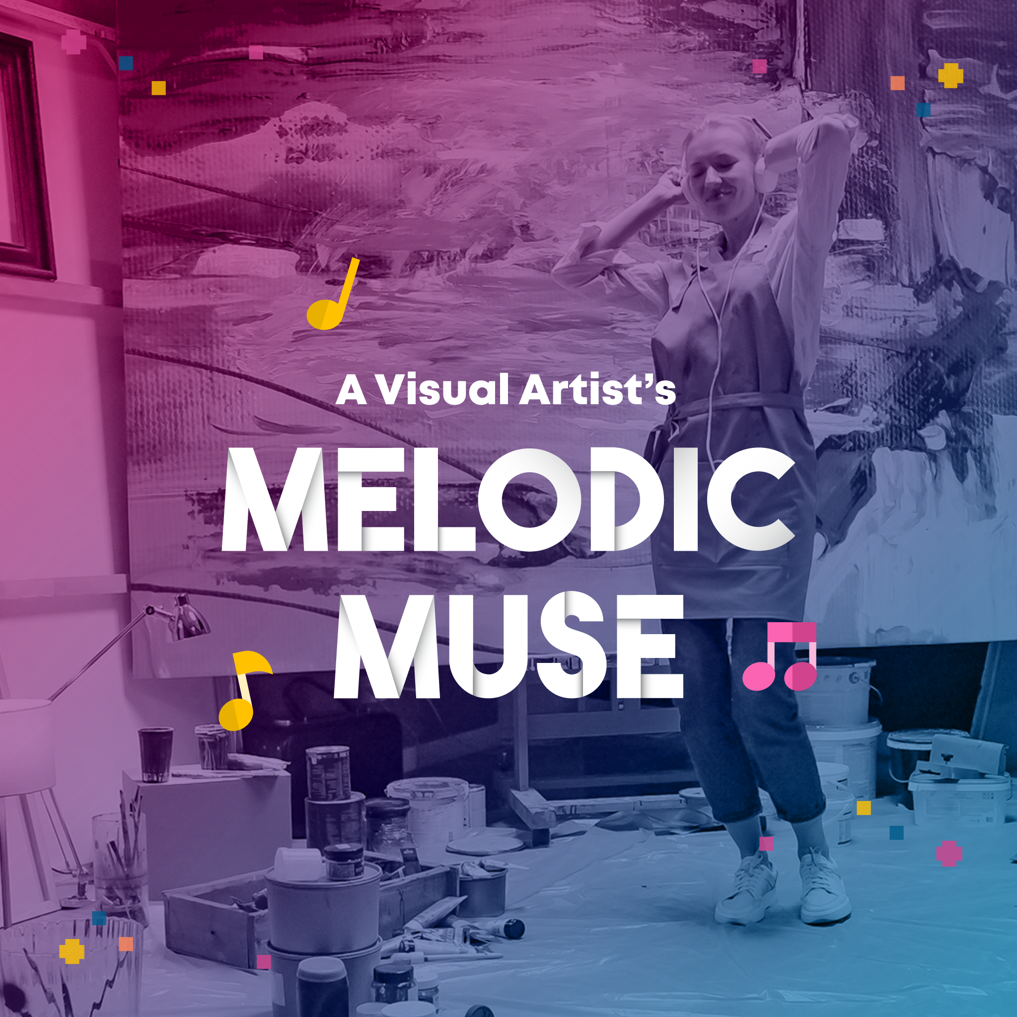 La muse mélodique d'un artiste visuel