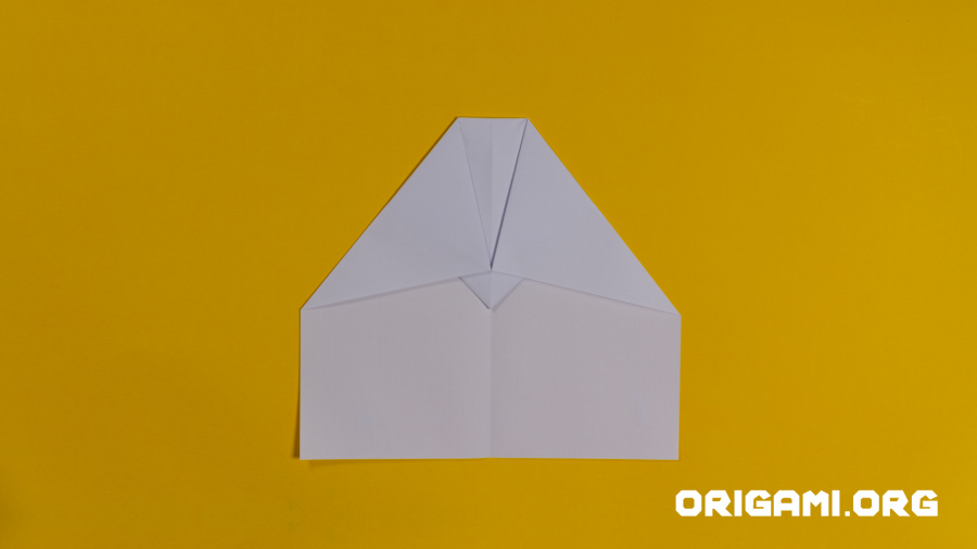 Origami Nakamura Lock Plane étape 9