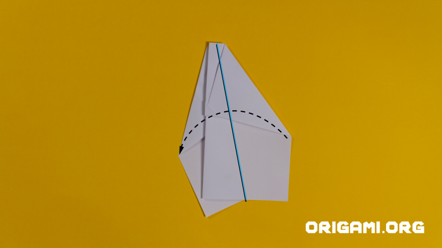 Origami Nakamura Lock Plane Step 18
