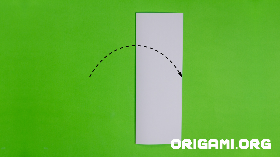 Origami-Flächenflugzeug Schritt 2