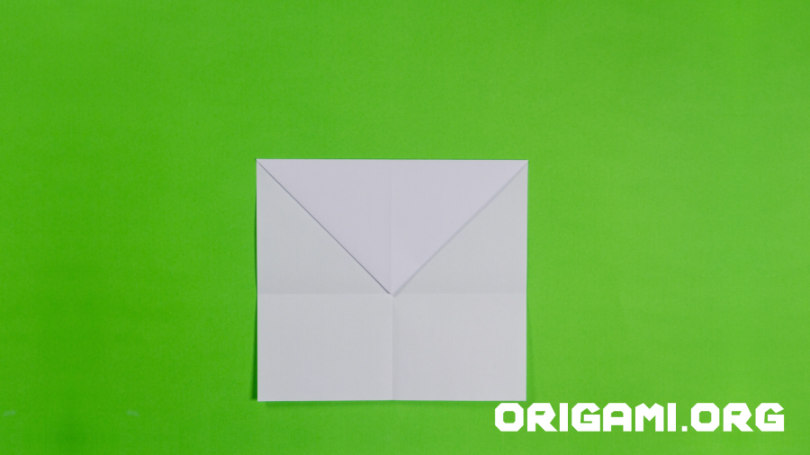 Origami-Flächenflugzeug Schritt 7