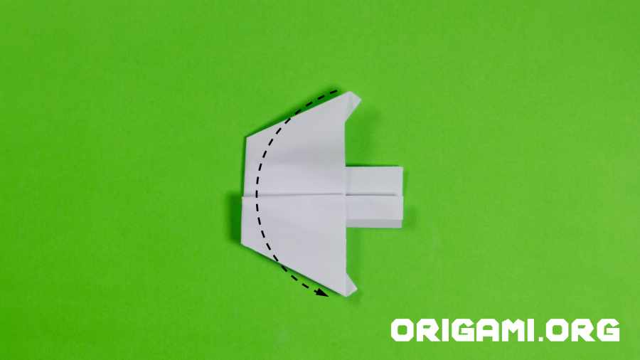 Origami Pteroplane Step 27