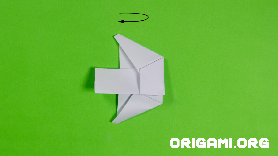 Origami Pteroplane Step 28