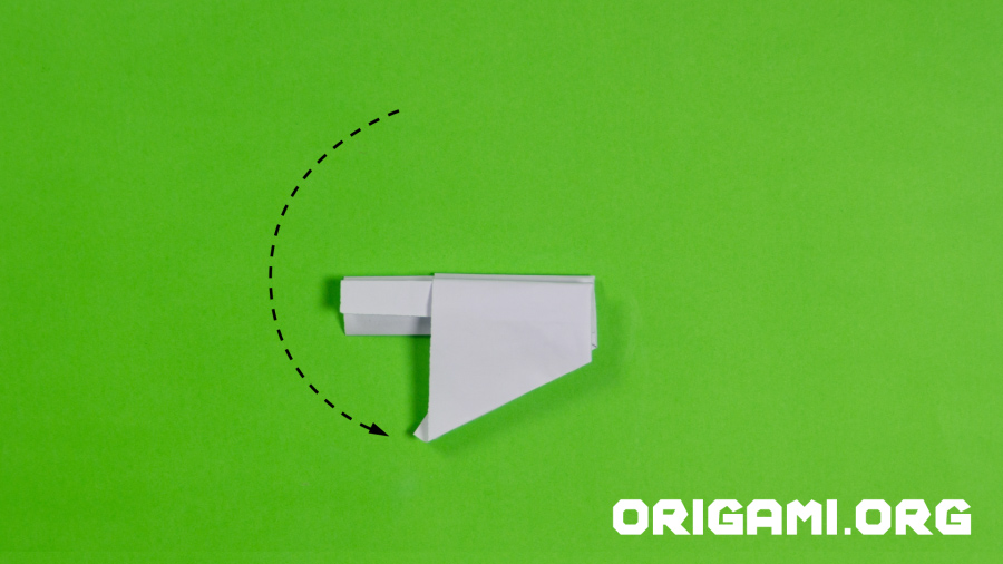 Origami Pteroplane Step 29