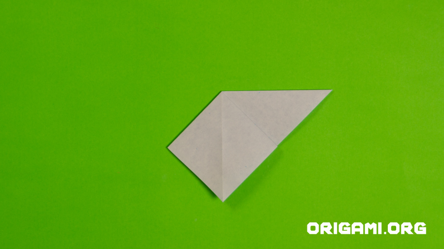 Origami Cornflower Step 7