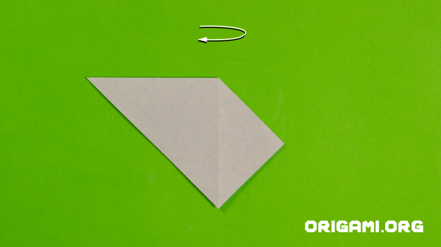 Origami Kornblume Schritt 8