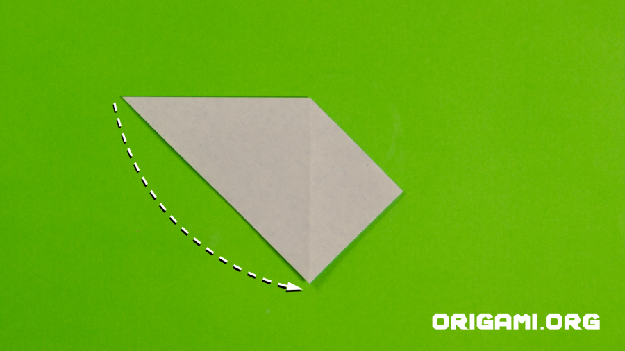 Origami Kornblume Schritt 9
