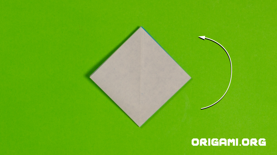 Origami Kornblume Schritt 13