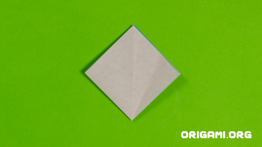 Origami Kornblume Schritt 15