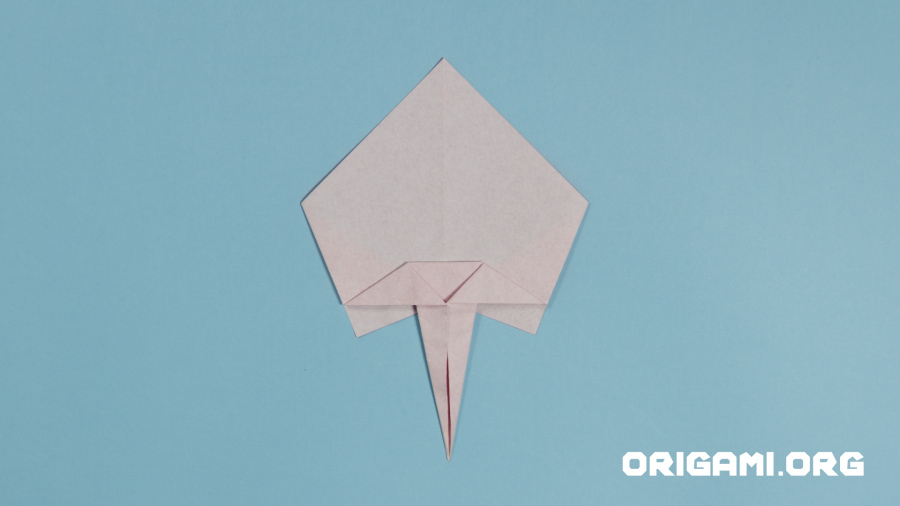 Origami Rose Step 14