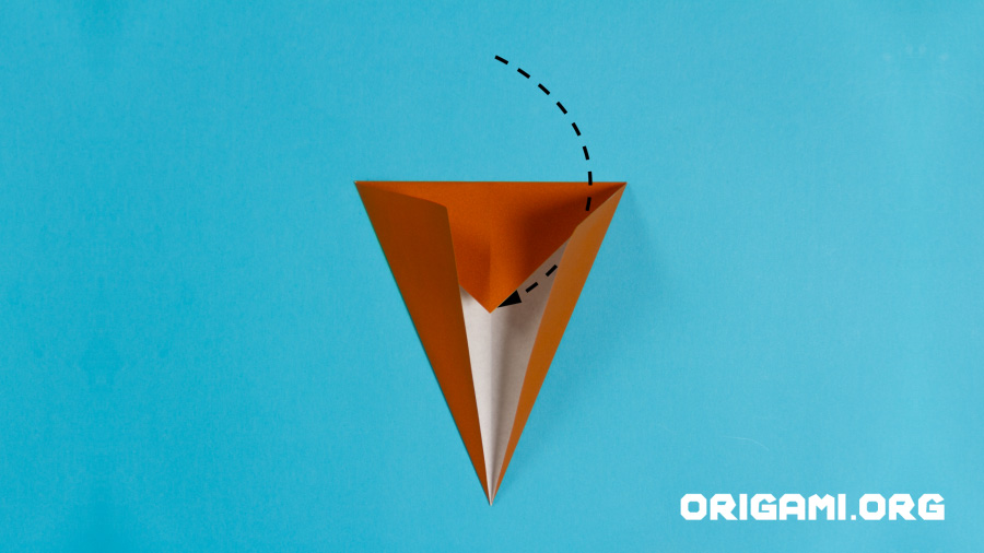 Origami Türkei Schritt 5