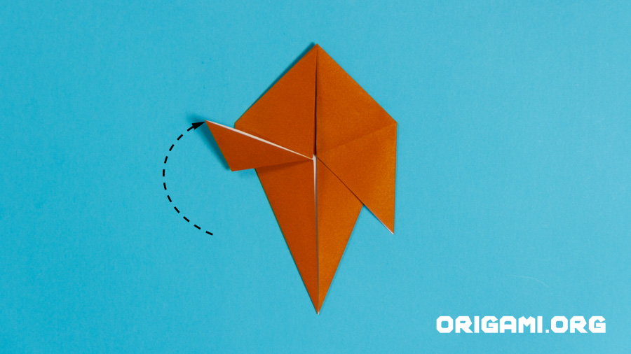 Origami Türkei Schritt 13