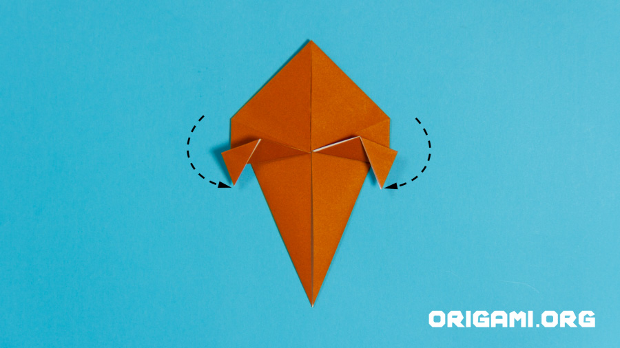 Origami Turkey Step 15